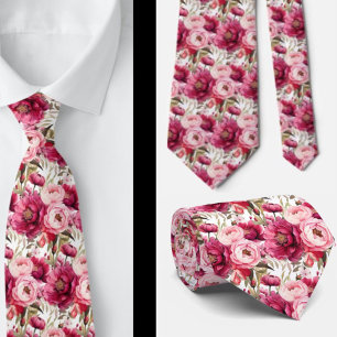 Herren-Schlips Florale Hochzeits- und Event-Kraw Krawatte