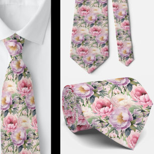 Herren-Schlips   Florale Hochzeits- und Event-Kraw Krawatte