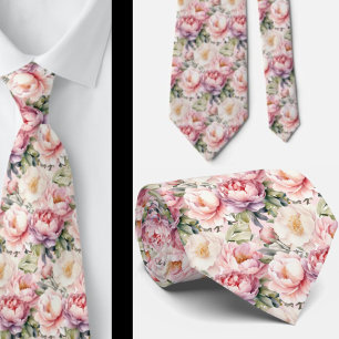 Herren-Schlips Florale Hochzeits- und Event-Kraw Krawatte