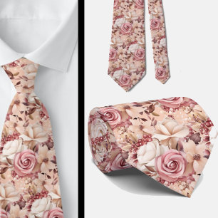 Herren-Schlips Florale Hochzeits- und Event-Kraw Krawatte