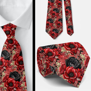 Herren-Schlips Florale Hochzeits- und Event-Kraw Krawatte