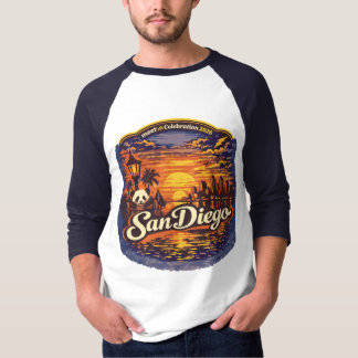 Herren-Shirt mit 3/4-Arm T-Shirt