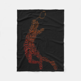 Herren Shuttle Badminton Squash Badminton Spieler Fleecedecke