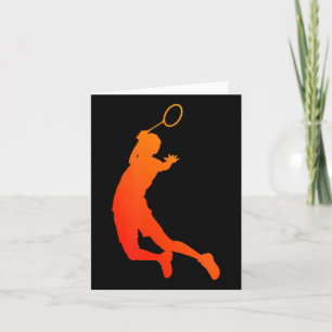 Herren Shuttle Badminton Squash Badminton Spieler  Karte