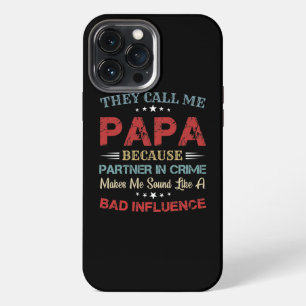 Herren Sie nennen mich Opa Komplize iPhone 13 Pro Max Hülle