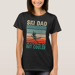Herren Ski-Vater Berg Ski Winter Sport Skifahrer S T-Shirt