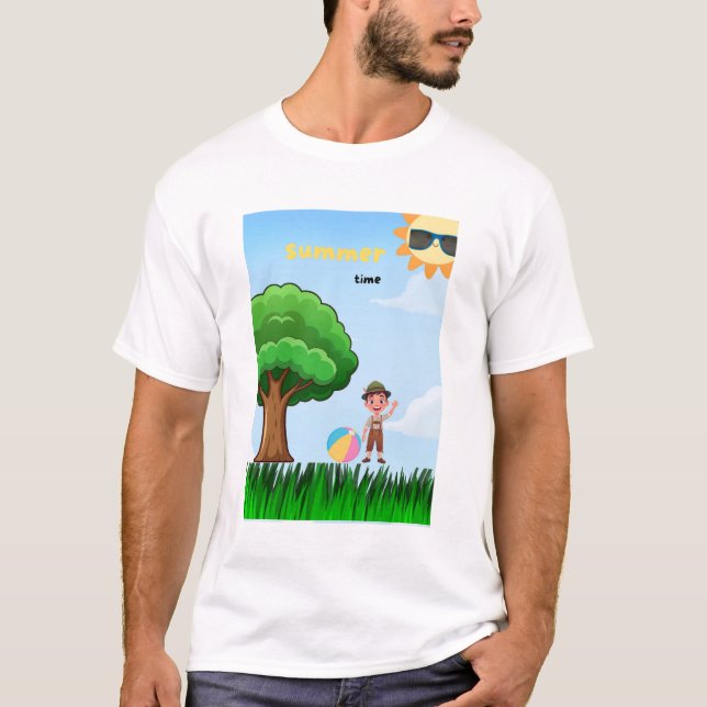 Herren Sommer T-Shirt (Vorderseite)
