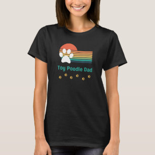 Herren Spielzeug Pudel Hund Papa Herren Vintage un T-Shirt