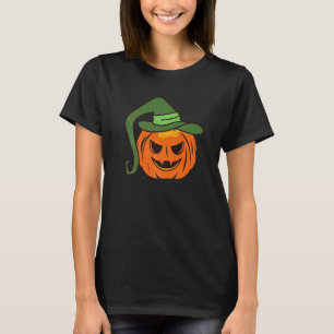 Herren Spooky Scary Kürbis Fauler Halloween-Kostüm T-Shirt