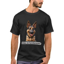 Herren Spreken ze hundesnacks Dog Shirt