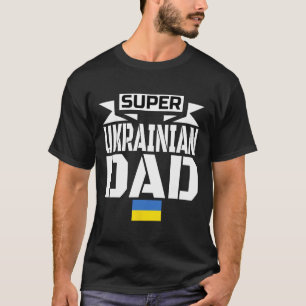 Herren Storecastle Super Ukrainischer Vater Vater T-Shirt