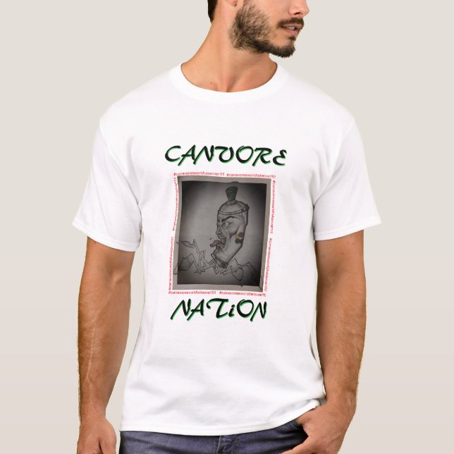 Herren-T - Shirt ~ CANAVORE NATION (Vorderseite)