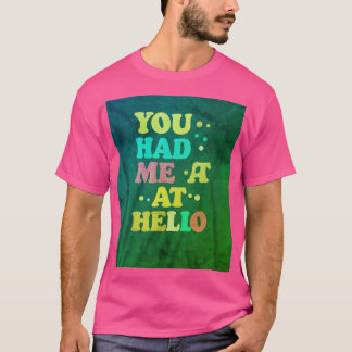"Herren-T - Shirt - "Du hattest mich auf deinem Sl