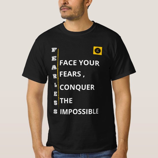 Herren T-Shirt - Fearless Vibe (Vorderseite)