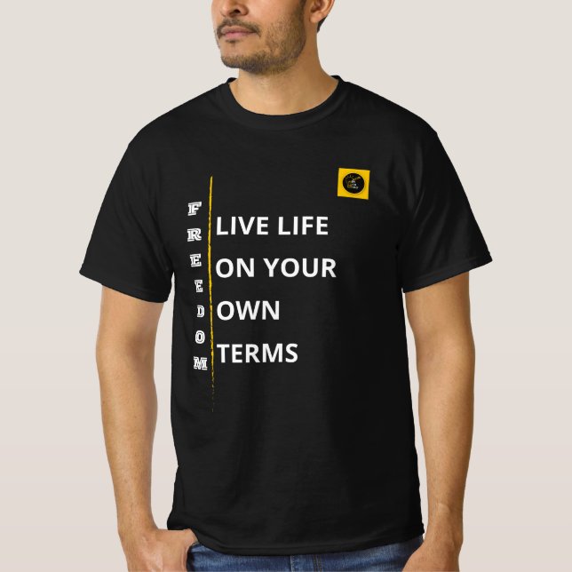 Herren T-Shirt - Freedom Vibe (Vorderseite)