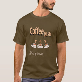 Herren-T - Shirt-Kaffeepause Sonnenkaffee Pun T-Shirt