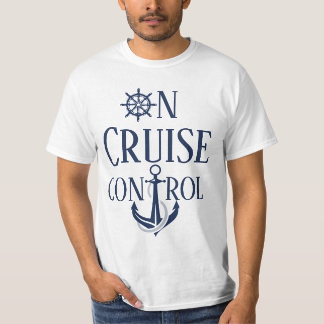 Herren T-Shirt 'On Cruise Control' (Vorderseite)
