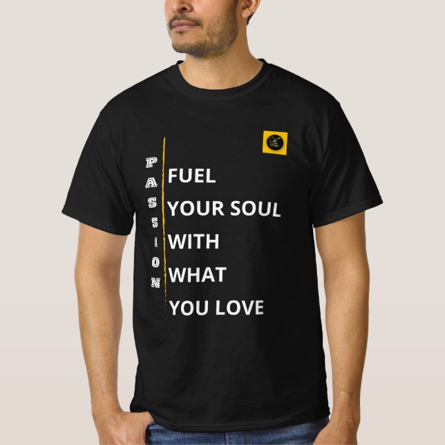 Herren T-Shirt - Passion Vibe (Vorderseite)