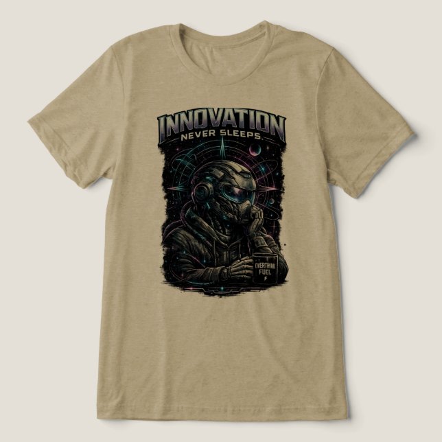 Herren T-Shirt Tri-Blend Shirt (Design Vorderseite)