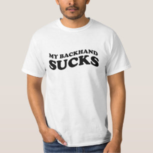 Herren Tennis T-Shirt mit lustigem Text
