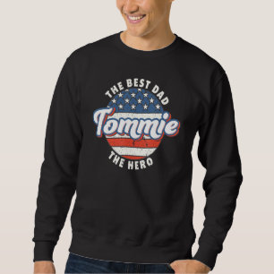 Herren Tommie Bester Vater Held US-Flagge Personal Sweatshirt
