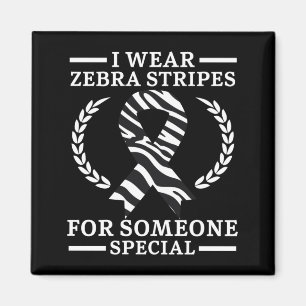 Herren tragen Zebrastreifen für jemanden Besondere Magnet
