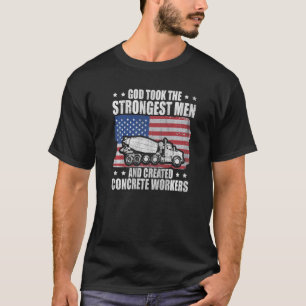 Herren US-Flagge Gott Nahm Die Stärksten Männer, D T-Shirt