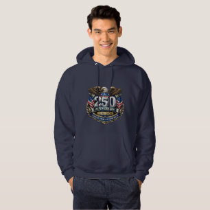 Herren-USA 250-Jahres-Jubiläum Hoodie