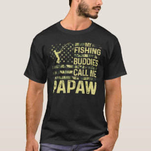 Herren USA Patriotisch Für Papa Meine Angelfreunde T-Shirt