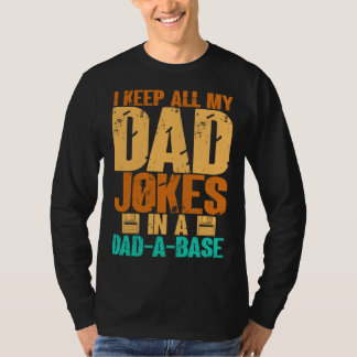 Herren Väter Witze Papa in einem Papa Ein Base Pap T-Shirt