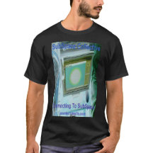 Herren "Verbindung zu SubSpace" schwarzes T-Shirt