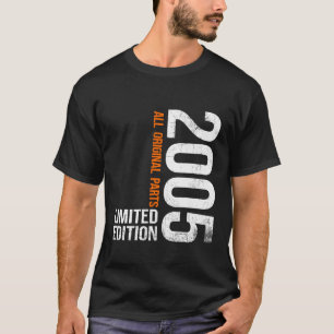 Herren Vintage 2005 21. Geburtstagsgeschenke Männe T-Shirt