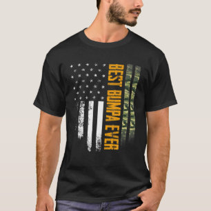 Herren Vintage Best Bumpa Ever Camo Amerikanische T-Shirt