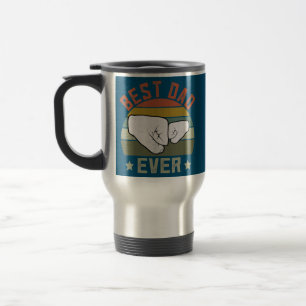 Herren Vintage Bester Vater Alles Gute zum Vaterta Reisebecher