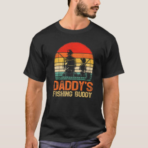 Herren Vintage Jungen Daddys Angler Kumpel Angel-V T-Shirt