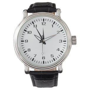 Herren Vintage Lederuhr Zeitloses Geschenk Armbanduhr
