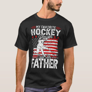 Herren Vintage Mein Lieblings-Eishockeyspieler Nen T-Shirt