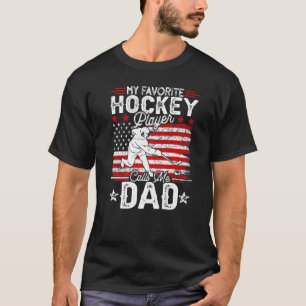 Herren Vintage Mein Lieblings-Eishockeyspieler nen T-Shirt