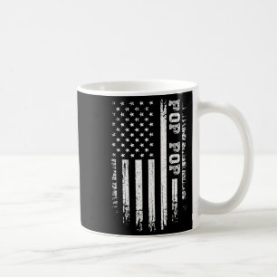 Herren Vintage p-p Amerikanische Flagge 4. Juli US Kaffeetasse