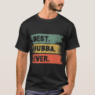 Herren Vintage Retro Best Bubba Ever Lustig Männer T-Shirt