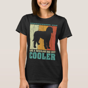 Herren Vintage Retro Labradoodle Papa wie ein norm T-Shirt