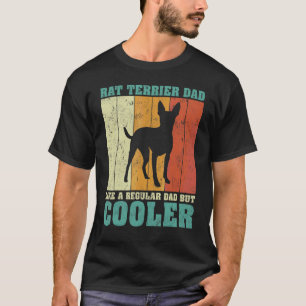 Herren Vintage Retro Ratten Terrier Papa Wie Ein R T-Shirt