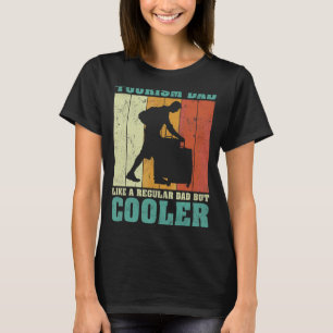 Herren Vintage Retro Tourismus Papa wie ein normal T-Shirt