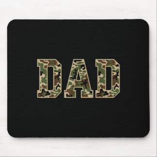 Herren Vintage-Tarnung Entenjagd Papa alte Tarnung Mousepad