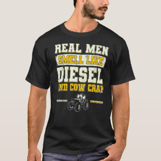 Herren Vintage Traktor Männer Bauernhof Rancher Fa T-Shirt