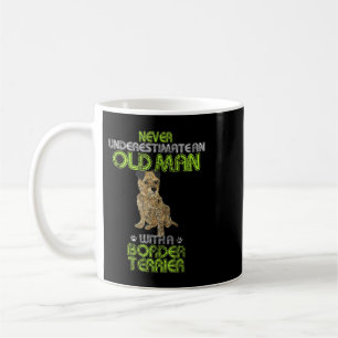 Herren Vintage Unterschätze niemals einen alten Ma Kaffeetasse