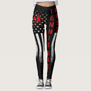 Herren Vintage USA Amerikanische Flagge Bestes Ten Leggings