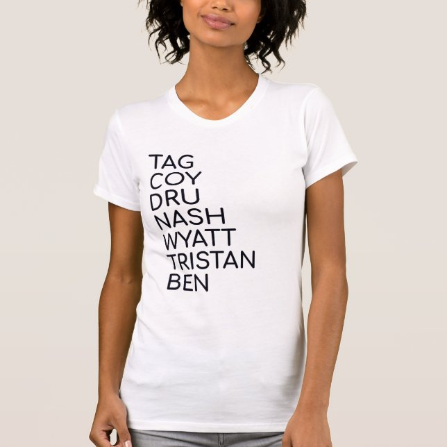 Herren vom Little River T-Shirt (Vorderseite)