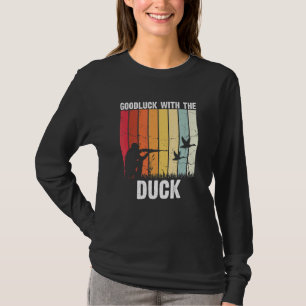 Herren-Wasserwildjagd auf eine fliegende Entenjagd T-Shirt