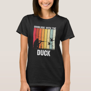 Herren-Wasserwildjagd auf eine fliegende Entenjagd T-Shirt